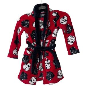 Star Wars Kids Fuzzy Robe Size 6